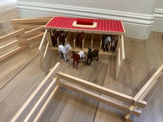 Melissa and Doug Play Horses