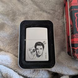Brand New Elvis Presley Face/Guitar Logo Zippo
