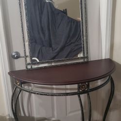 Table And Mirror