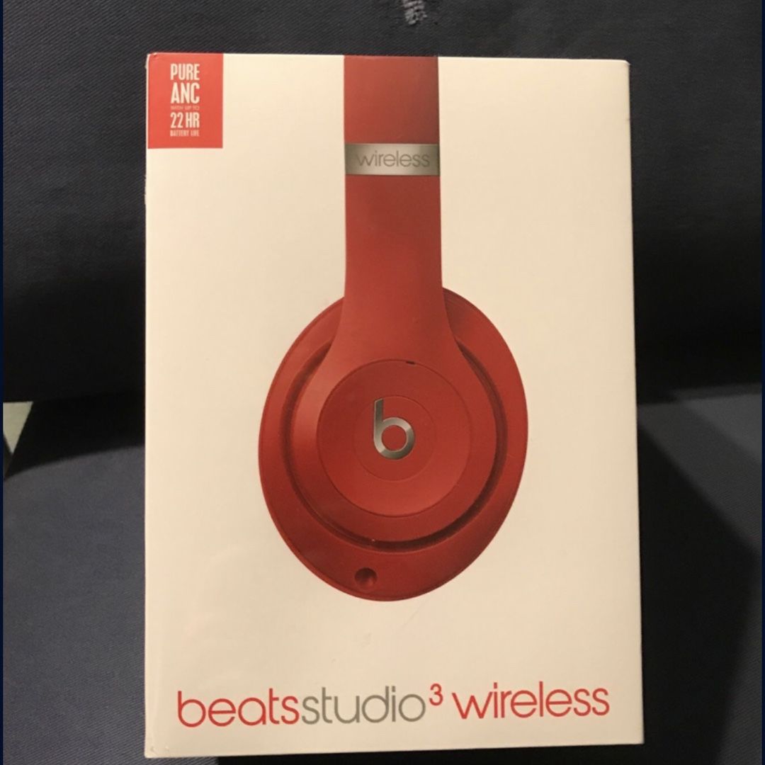 BEAT STUDIO 3 WIRELESS (RED)