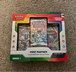 Pokemon First Partner Illustration Collection Series 1 Sealed