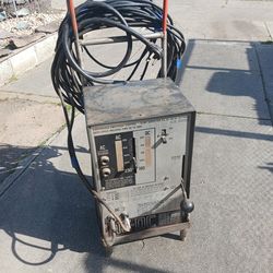 230 amp AC/DC Arc stick welder and cart