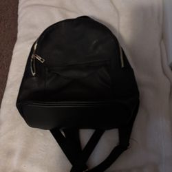 Black Mini Backpack 