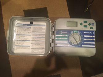 Hunter Pro-C Model 300i sprinkler controller AND Solar Sync