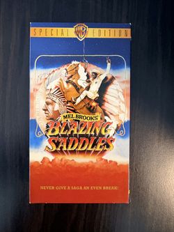 Blazing Saddle VHS