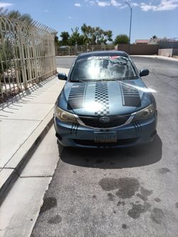 Subaru Impreza hatchback 09 automatic has decal s
