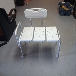 Shower Chair In Good Condition 31"w. 20"d. 35t