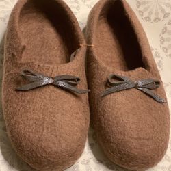 handmade wool slippers