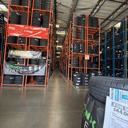 Car tires of all sizes available at a great price