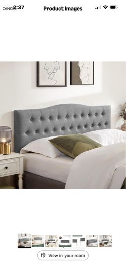 FULL Size Upholstered Headboard