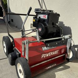 Power rake by Snapper.