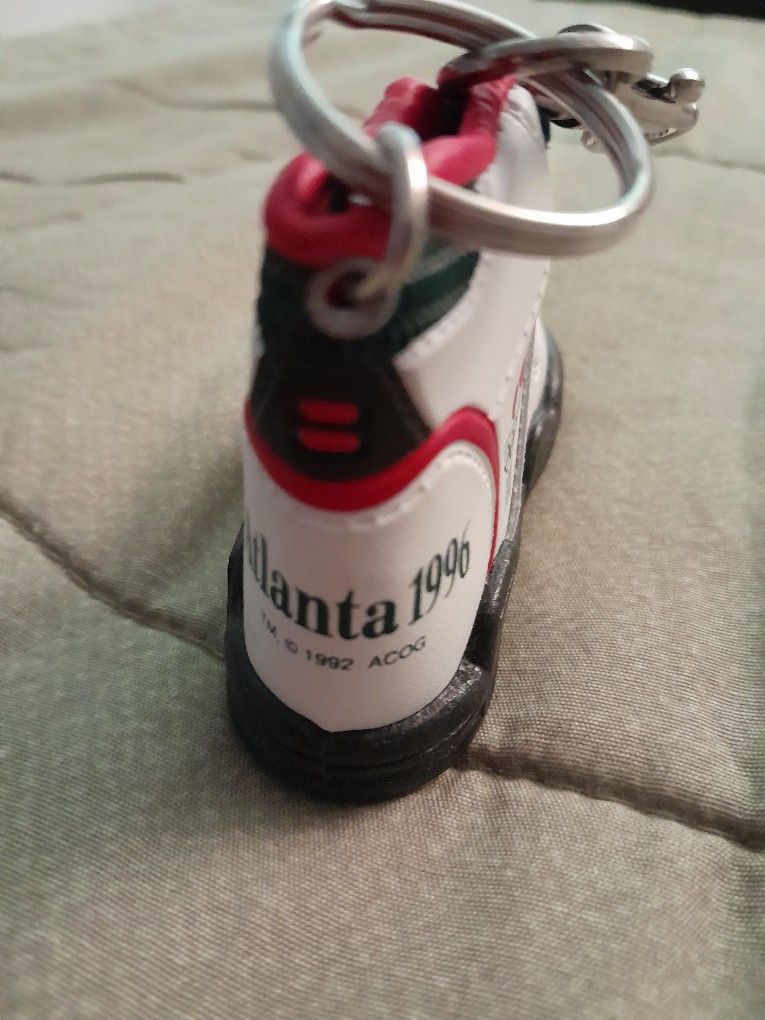 1996 OLYMPIC SHOE KEY RING 