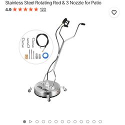 VEVOR Surface Cleaner 18 inch Flat Surface 