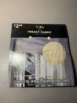 New Halloween decoration spider web fabric