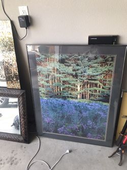 Nice Picture And 2 Mirrors 