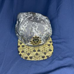 Grassroots California 420 Limited Edition Hat 7 1/4 Black Gold GRLC 