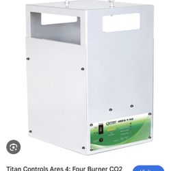 Titan Controls Ares 4: Four Burner CO2 Generator, Natural Gas