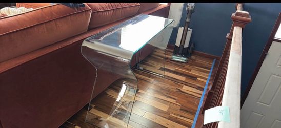 Glass Console Table