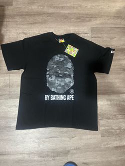 Dark grey camo BAPE tee