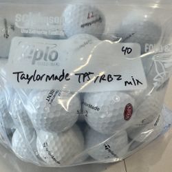 Taylormade TP5/RBZ Mix Golf Balls (40 Balls)