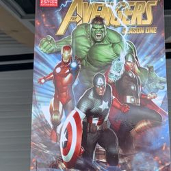 The Avengers Season 1 Custom Comic Marvel 2012. 
