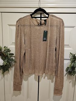 Blusa NUEVA CON BRILLOS SIZE XXL