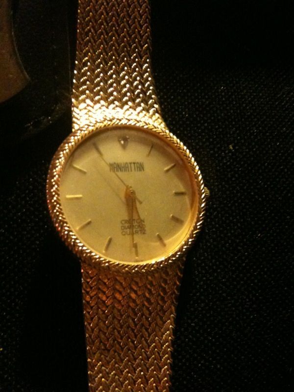 Men's Manhattan Croton Diamond Quartz watch