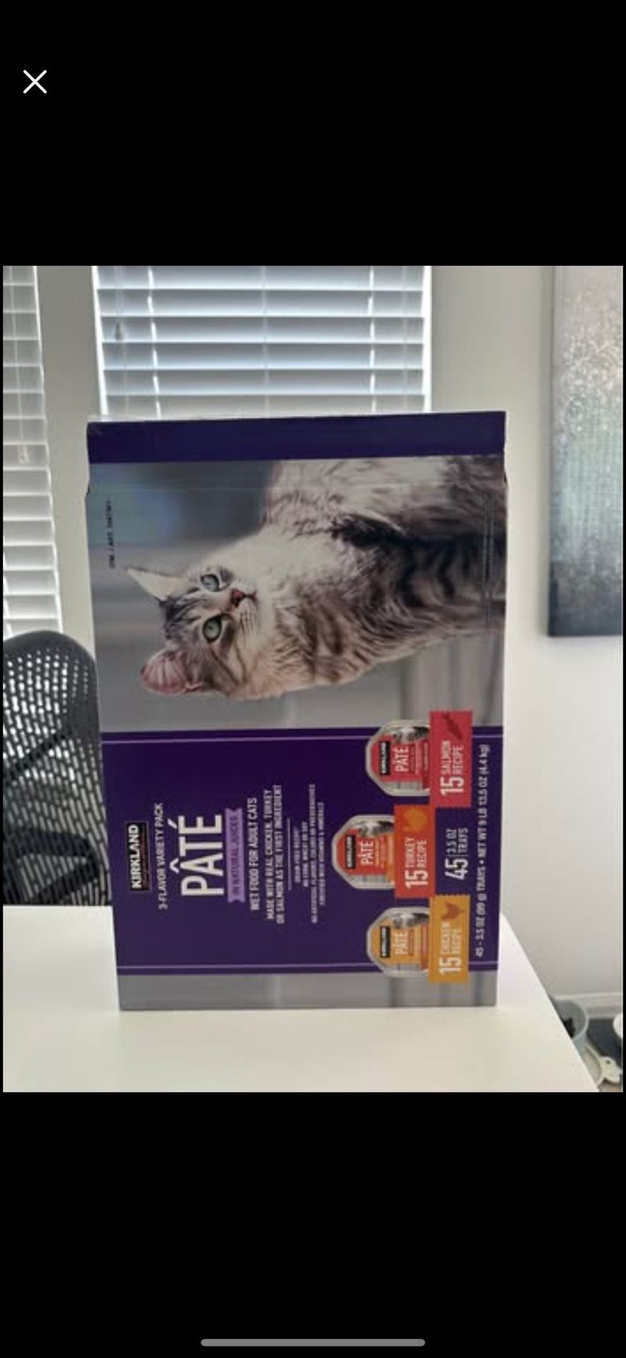 🆕 Kirkland: Cat Variety Pate (28 Trays)