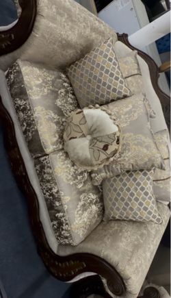 Antique Vintage Brown Lounge Spot