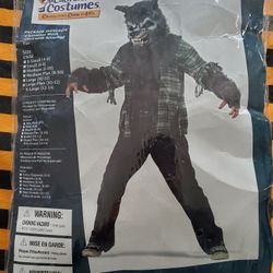 werewolf costume (youth XL, size 12-14)