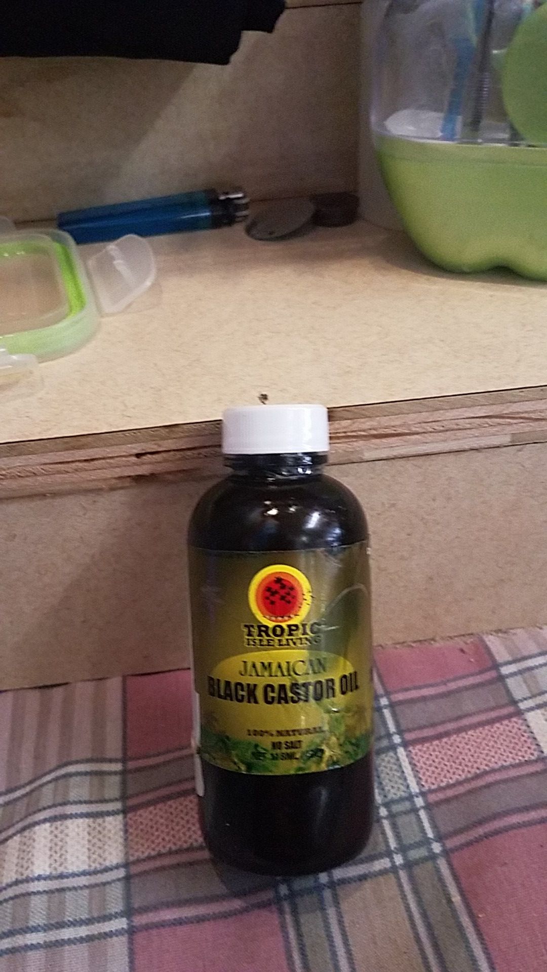 Black castor oil