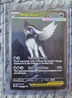 Mega Absol Ex Card