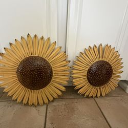 Gorgeous Tin Type Sunflowers