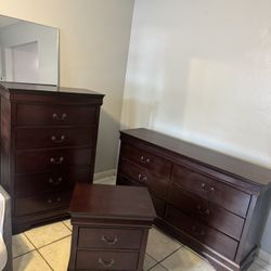 Dresser Chest And Nightstand 