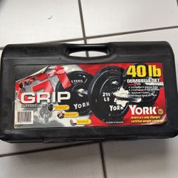 40lb Dumbbell Set