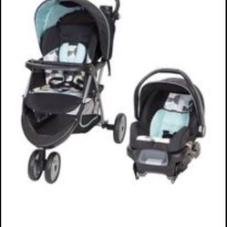 Baby Boy Car seat And Stroller New On Box 