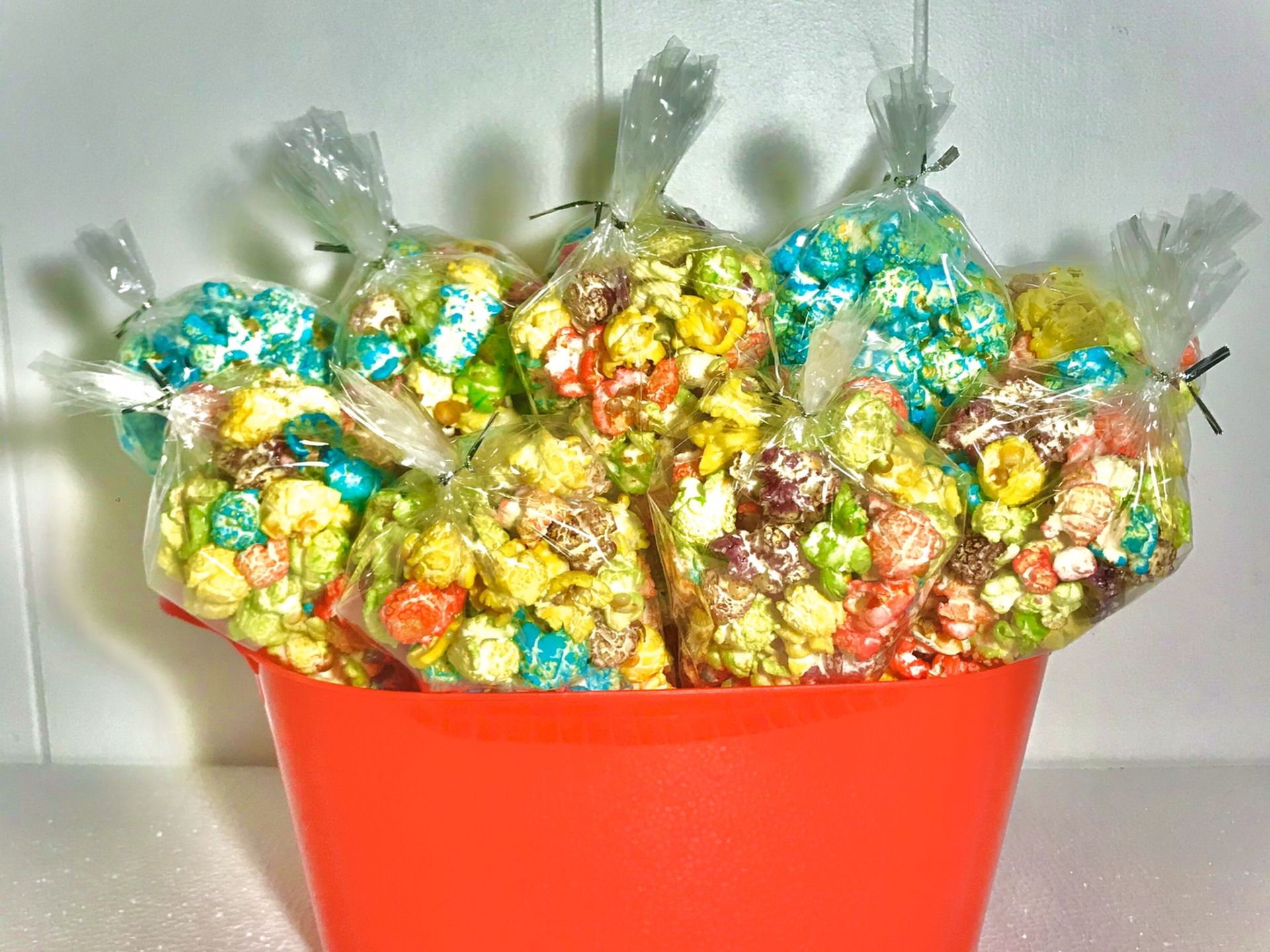 Kettle corn and cotton candy for special event