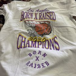 Born N Raised Los Angeles Lakers Size Large