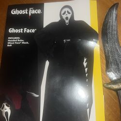 Ghost Face Costume Xxl