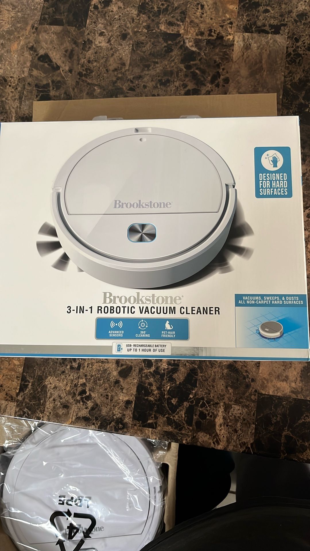 Hard Floor Robotic 3-1 Vacuum Cleaner