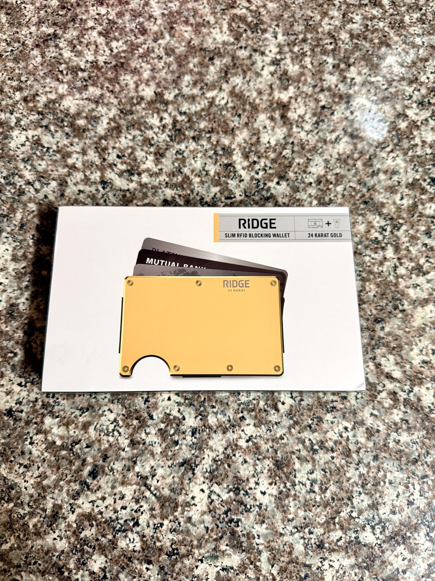 Ridge Wallet !! (24k Gold) !!