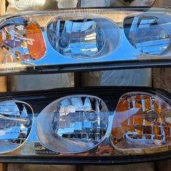 00-05 Chevrolet Impala Headlights Luces Micas Calaveras Faros Faroles Focos Headlamps Chevy 