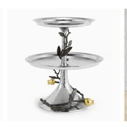 Pomegranate 2-Tier Etagere