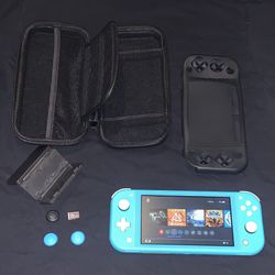 Nintendo Switch Lite - Turquoise Bundle 