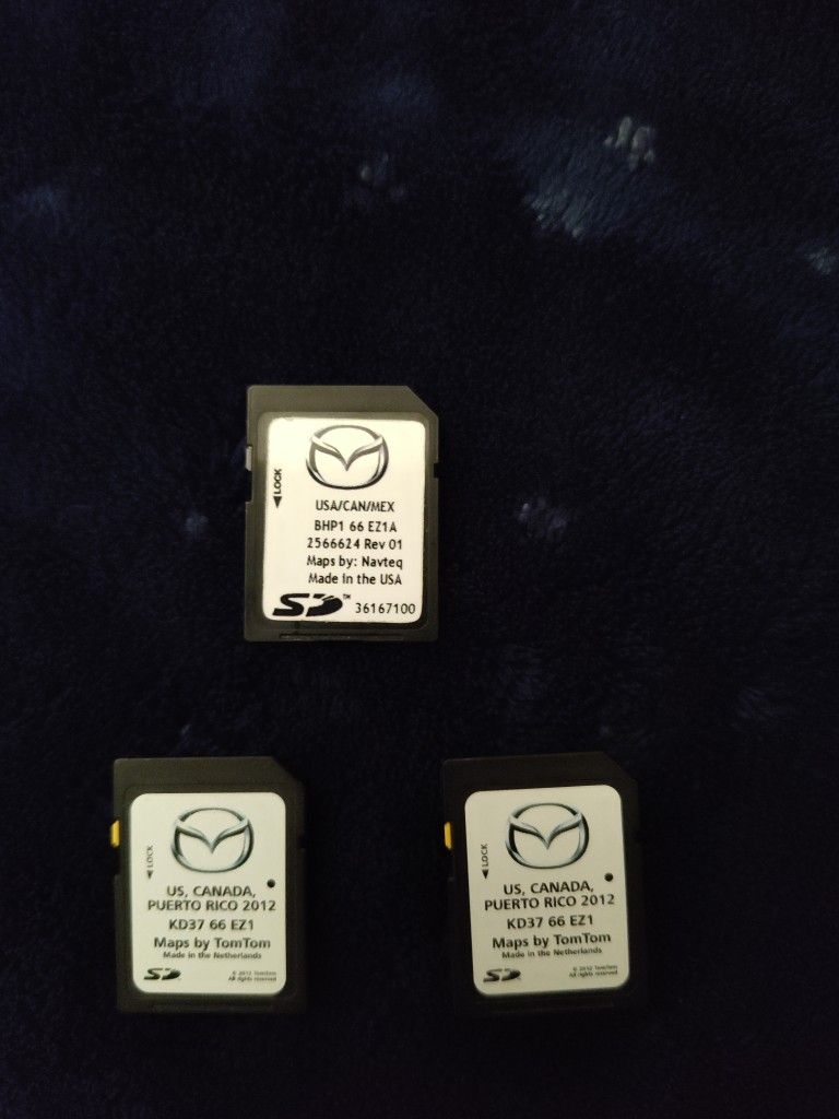 Mazda Navigation SD Card