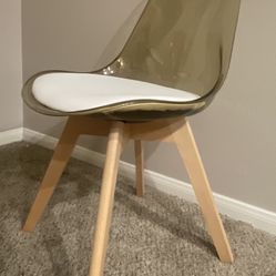 4 Acrylic Dinner Chairs
