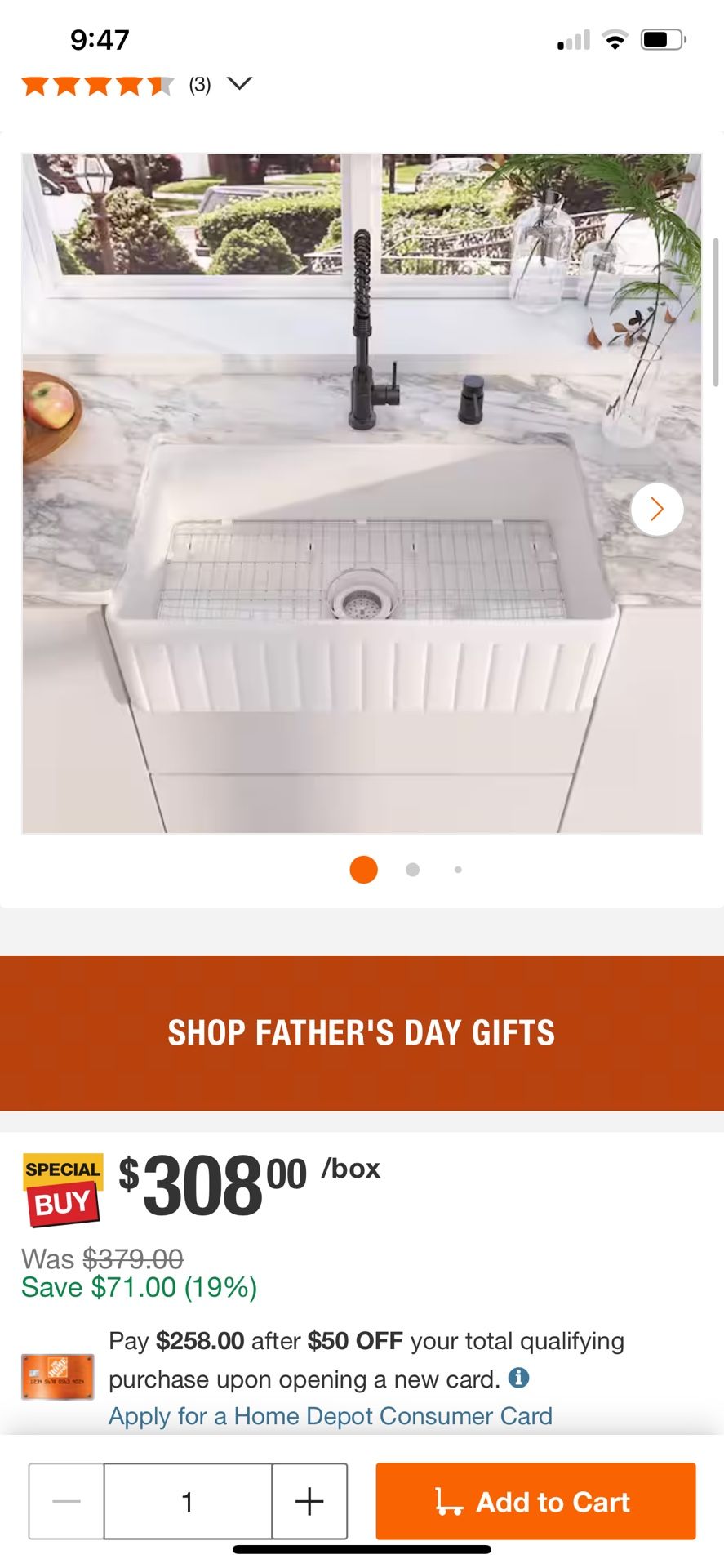 Farm Sink