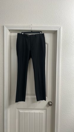 Mens Dress Pants 30/30 Slim Fit Black