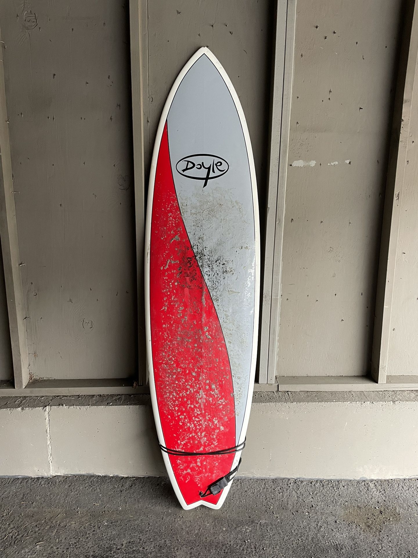 $125 OrBestOffer - Doyle Surfboard with Leash