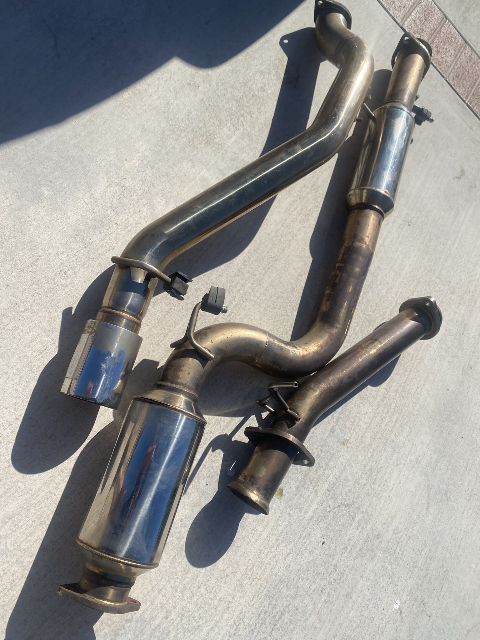 Mazdaspeed 3 CORK SPORTS Cat Back Exhaust System Ultimate Racing Test Pipe 2007-2009